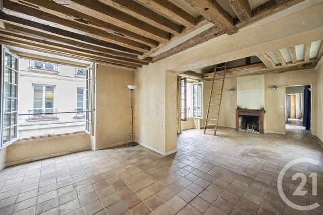Appartement F4 à vendre - 4 pièces - 89.26 m2 - PARIS - 75003 - ILE-DE-FRANCE - Century 21 Alpha Marais